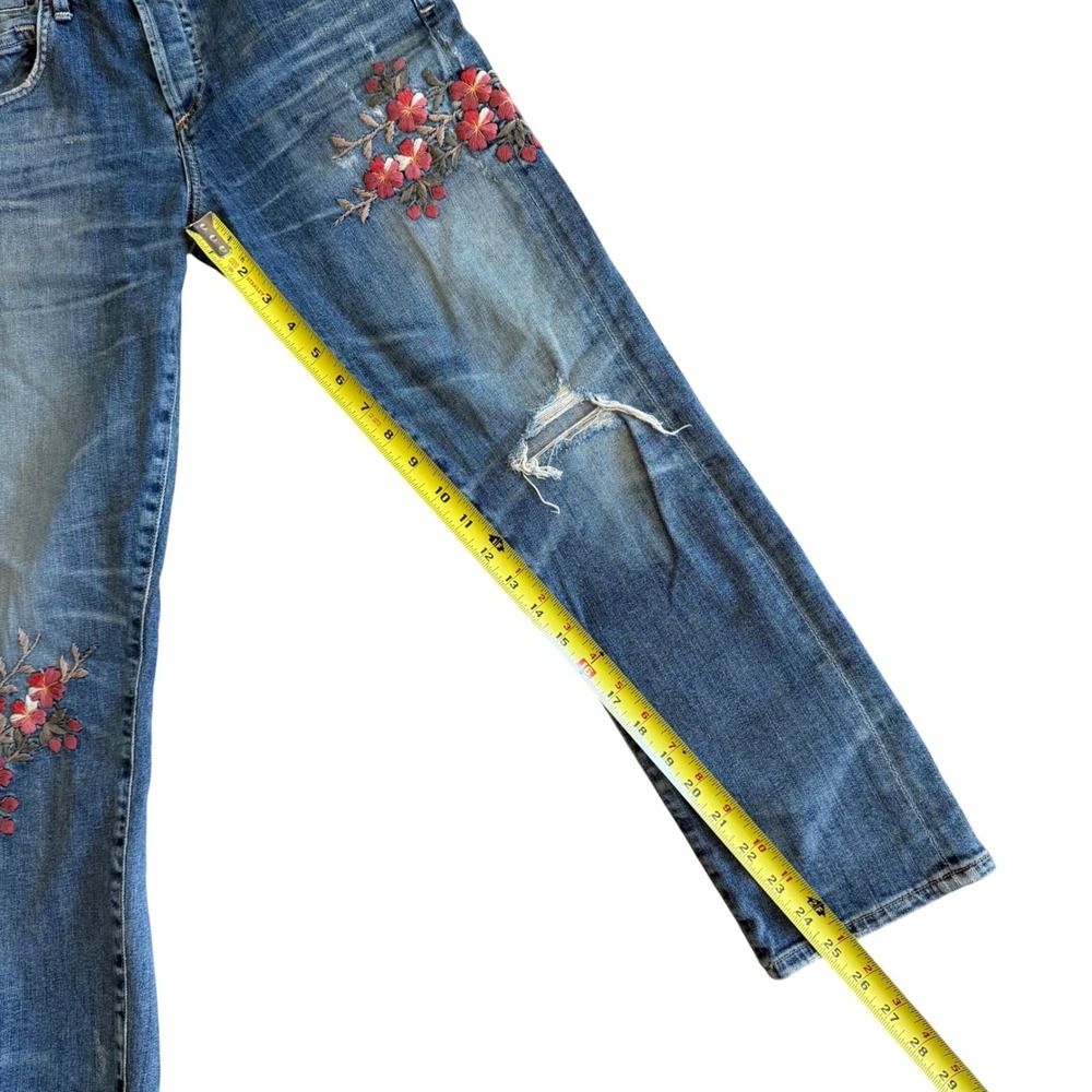 Citizens of Humanity Women's Vintage Embroidered Emerson Slim Boyfriend Jean 24 - Picture 8 of 14